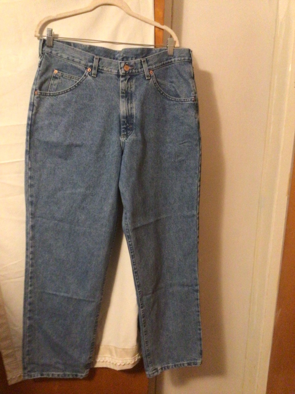 Brittania Vintage  dead stock relaxed fit tapered leg Jeans SZ 36x30 New Y2K